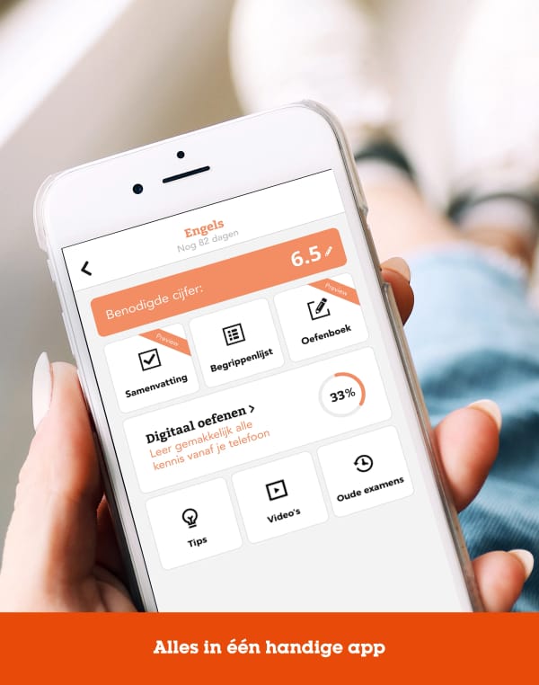 App inhoud Engels